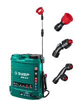 ЗУБР ОПС-12 12 л бак, опрыскиватель аккумуляторный, 12В, 8Ач Опрыскиватель