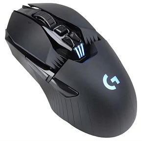 LOGITECH Мышь беспроводная G903 LightSpeed Hero, игровая, радио, оптическая, USB, 25600dpi, черный [910-005676] Мышь
