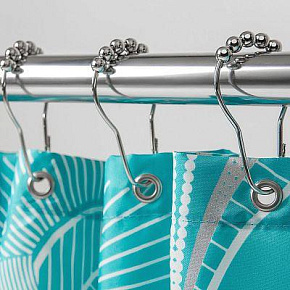 РЫЖИЙ КОТ Кольца металлические фигурные, 12 шт