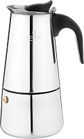 AGNESS 944-002 МОНБЛАН на 4 чашки 200мл Кофеварка гейзерная AGNESS 944-002 МОНБЛАН на 4 чашки 200мл