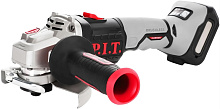 P.I.T. Шлифмашина угловая аккум. бесщёточная PWS20H-125D SOLO (20В, 125мм, 3ск, 4500/6500/8500)