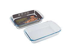 MALLONY Felicita 1000мл (007179) Форма для запекания MALLONY Felicit, объем 1 л, из боросиликатного стекла, прямоуг формы, с ручками (007179)