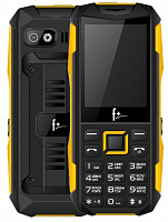 F+ PR240 Black/Yellow Телефон мобильный