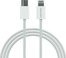 MORE CHOICE (4620202550408) K73i USB 3.0A PD 20W для Lighting 8-pin Type-C - нейлон 1м White Кабель MORE CHOICE (4620202550408) K73i USB 3.0A PD 20W д