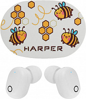HARPER HB-534 bee (white) Беспроводные наушники