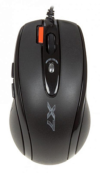 A4TECH X-710BK черный оптическая (2000dpi) USB игровая (6but) Мышь