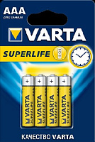 VARTA (02003101414) BL4 R03 SUPER LIFE HEAVY DUTY (2003) (2003113414) Элементы питания