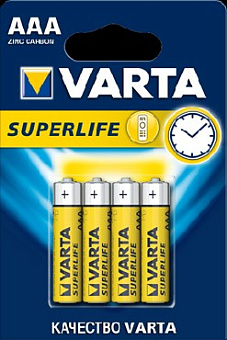 VARTA (02003101414) BL4 R03 SUPER LIFE HEAVY DUTY (2003) (2003113414) Элементы питания