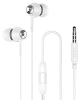 HOCO (6931474717429) M70 GACEFUL, белый Наушники-гарнитура