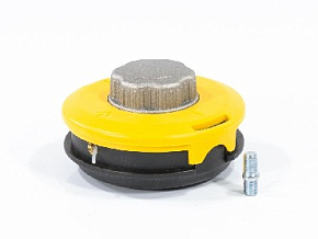 DENZEL Катушка тримм. полуавтомат.,легкая заправка лески, гайка M10x1,25, винт M10-M10 96322 Катушки для триммеров
