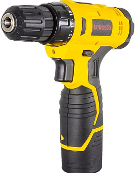 EUROLUX ДА-12/1Li 12В, 1аккум 72/14/37 Дрель