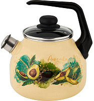 APPETITE С2717.3П*123 Avocado эмал 3,0л со свистком Чайник APPETITE С2717.3П*123 Avocado эмал 3,0л со свистком