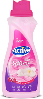 ACTIVE Кондиционер для белья "Роза" 1000 мл Pink (12/480) 521501041 Кондиционер для белья ACTIVE Кондиционер для белья "Роза" 1000 мл Pink (12/480) 52