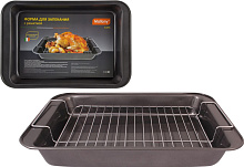 MALLONY R-055 (191307) Форма для выпечки MALLONY R-055, 37,5*25,5*5 см (191307)