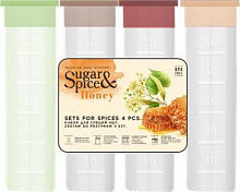 SUGAR&SPICE SE112312998 Honey микс (4 предмета) Набор для специй