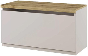 АНРЭКС MODERN Тумба для обуви 1D. ПЕРСИДСКИЙ ЖЕМЧУГ (1 кор.) Модульная мебель