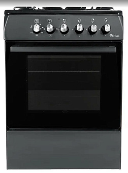 IDEAL L 110 Econom ГК антрацит (электродуховка) Комбинированная плита