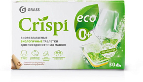 GRASS 125648 CRISPI экологичные (30шт) Таблетки для ПММ GRASS 125648 CRISPI экологичные (30шт)