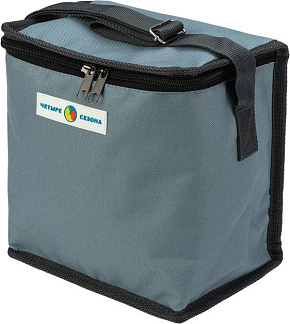 ЧЕТЫРЕ СЕЗОНА (80-0281) Сумка-холодильник (термосумка) 6л, 2 слоя утепления Сумка-холодильник