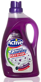 ACTIVE COLOR CARE Poly Wash 2500 мл 511601802 ACTIVE Гель для стирки цветного белья "COLOR CARE Poly Wash" 2500 мл, технология холодной стирки, Color 