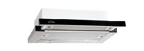ELIKOR ИНТЕГРА GLASS 60Н-400-В2Д нерж\черное стекло (940982) Встраиваемая вытяжка