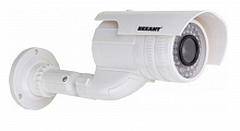 REXANT (45-0240) уличный, цилиндрический, белый Муляж камеры видеонаблюдения