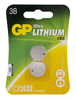 GP CR2032 (CR2032-7C2) Элементы питания