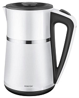 CENTEK CT-0028 White (1,7л. металл/пластик) Чайник