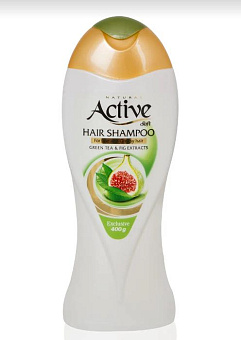 ACTIVE Шампунь для объема волос Зеленый чай и инжир NATURAL, 400мл (512102002) Шампунь ACTIVE Шампунь для объема волос Зеленый чай и инжир NATURAL, 40