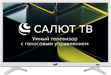 LEFF 24F691T FHD SMART TV Салют белый Телевизор LCD 24" FHD WHITE SALUT SMART 24F691T LEFF