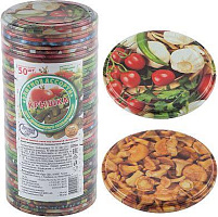 УРАЛ СКО Крышка метал.СКО 1-82 ЭЛИТНАЯ литография (50 шт.) 005163 Крышка метал