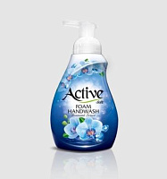 ACTIVE Пенка-мыло для рук "Небесный бриллиант", дозатор, 500 мл, Blue (511801096) Пенка-мыло для рук ACTIVE Пенка-мыло для рук "Небесный бриллиант", д