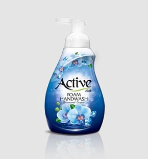 ACTIVE Пенка-мыло для рук "Небесный бриллиант", дозатор, 500 мл, Blue (511801096) Пенка-мыло для рук ACTIVE Пенка-мыло для рук "Небесный бриллиант", д