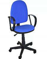 OLSS кресло ПРЕСТИЖ Самба В-10 синий Кресло компьютерное