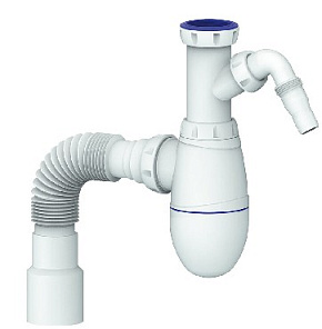 UNICORN А520V - сифон для тюльпана, умывальника без выпуска Сантехническая арматура