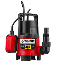 ЗУБР НПГ-М1-300 Дренажный насос для грязной воды 300 Вт Дренажный насос