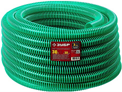 ЗУБР 40325-38-30 1 1/2" 30м, напорно-всасывающий, зеленый