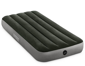 INTEX 76x191x25см в комплекте со встроенным ножным насосом Арт. 64760 Матрас надувной