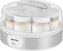 VITEK VT-2601 серый/белый Йогуртница