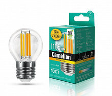 CAMELION (13714) LED12-G45-FL/830/E27 Лампа