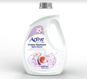 ACTIVE Жидкое крем-мыло с витамином B5 Инжир , 2000 мл, Purple (511801646) Жидкое крем-мыло ACTIVE Жидкое крем-мыло с витамином B5 Инжир , 2000 мл, Pu