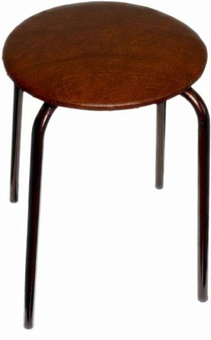 VIOLET 8001/1 Табурет круглое сидение (коричневый) 800101 Табурет