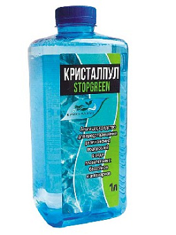 BESTWAY Альгицид Кристалпул STOPGREEN, 1 л. бассейн