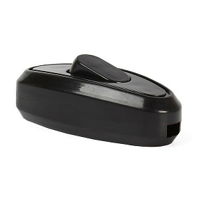 SMARTBUY (SBE-06-S04-b) Переключатель бра черный 6А 250В переключатель