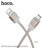 HOCO (6942007646796) X110m для micro USB , 1 м, Gold Кабель HOCO (6942007646796) X110m для micro USB , 1 м, Gold