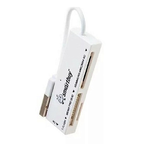 SMARTBUY (SBR-717-W) белый Устройство чтения карт памяти