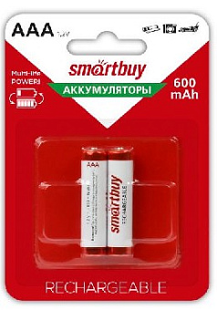 SMARTBUY (SBBR-3A02BL600) 600 mAh Аккумулятор