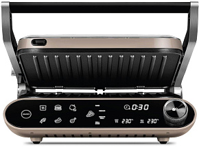 REDMOND SteakMaster GM-303, бежевый Гриль-пресс