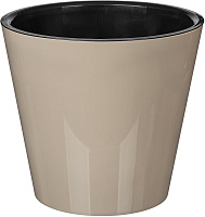 HOMVER Rosemary D200мм, 4л с дренажной вставкой (бежевый) 221600127/01