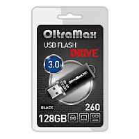 OLTRAMAX OM-128GB-260-Black 3.0 черный флэш-накопитель